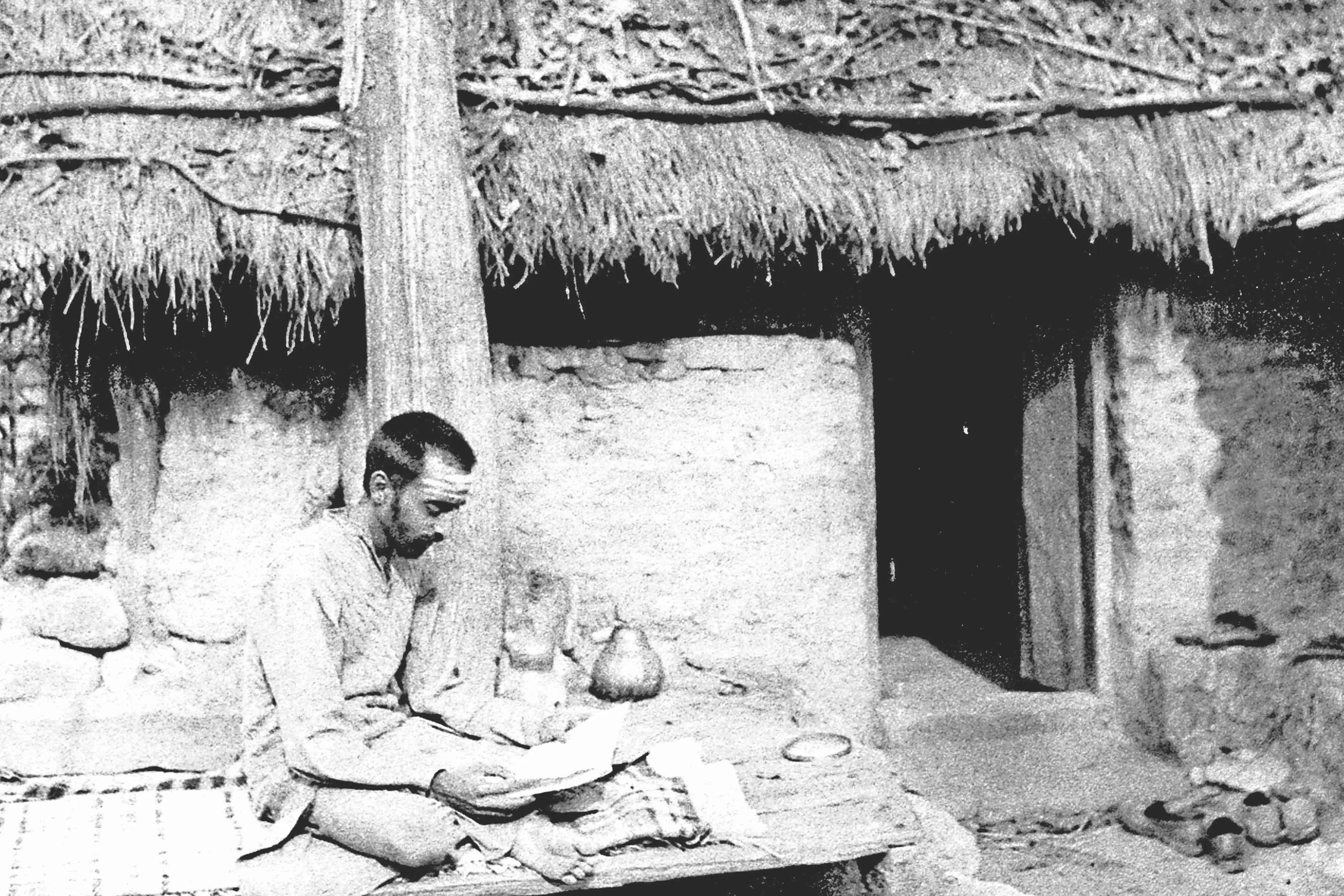 Living in a cowshed_swami chinmayananda