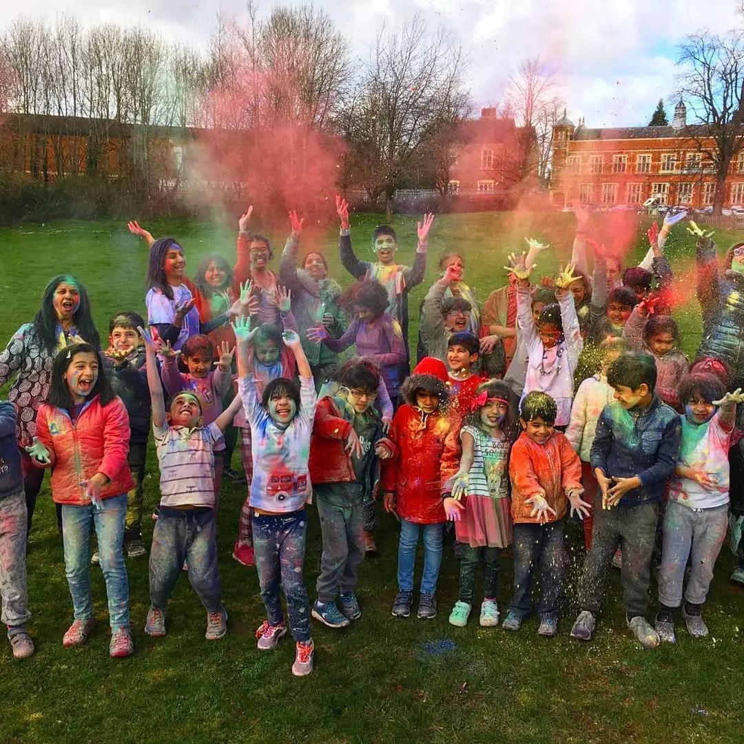 Bala Vihar Camps Children Uk HolI